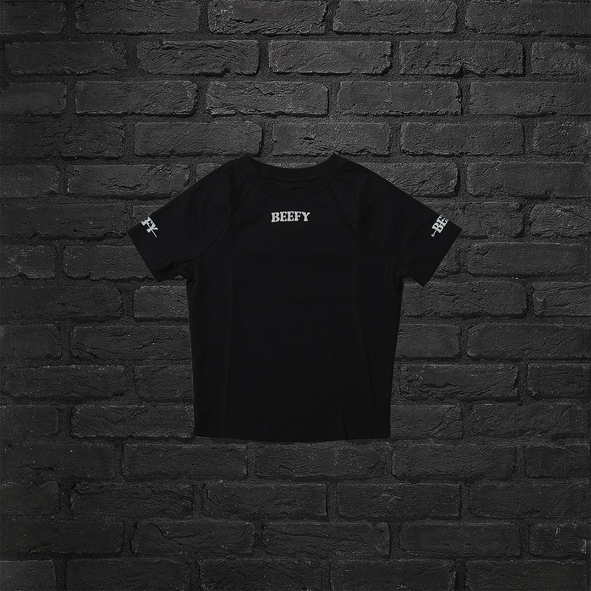 Brick by Brick Black Comp Crop