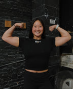 Brick by Brick Black Comp Crop