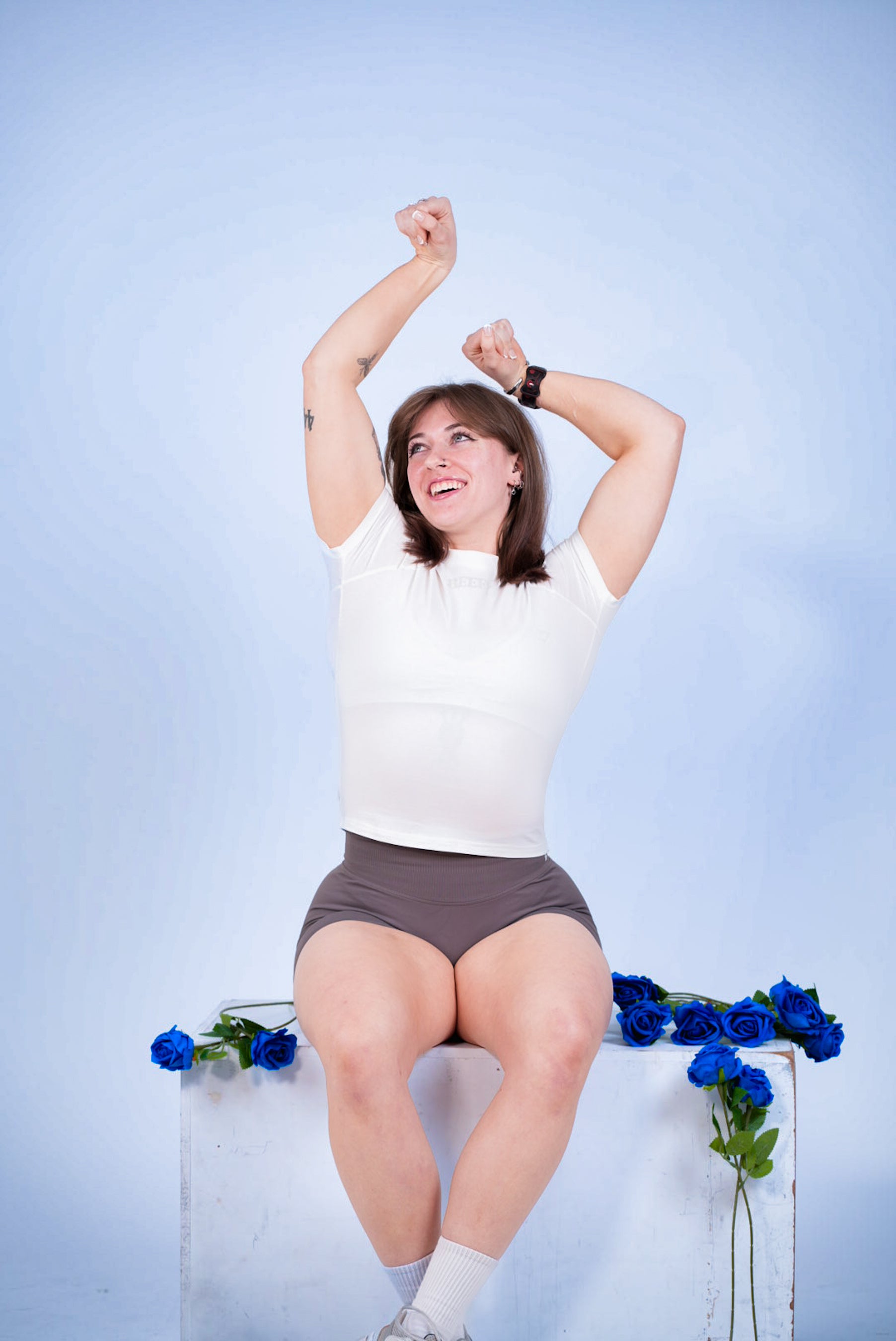 Core Competition Crop - Regal White