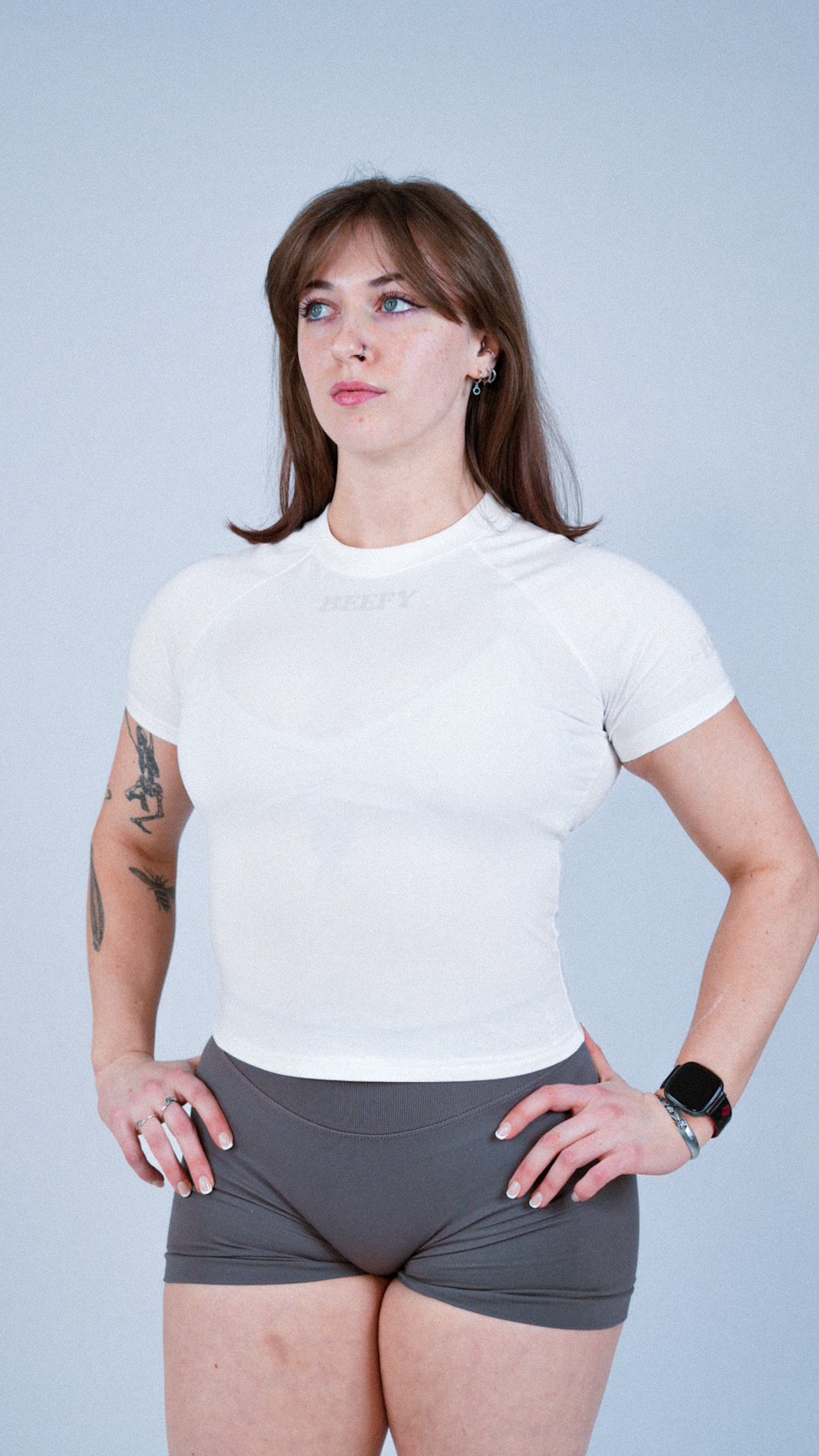 Core Competition Crop - Regal White