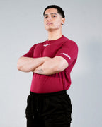 Core Competition Tee - Brick by Brick Red