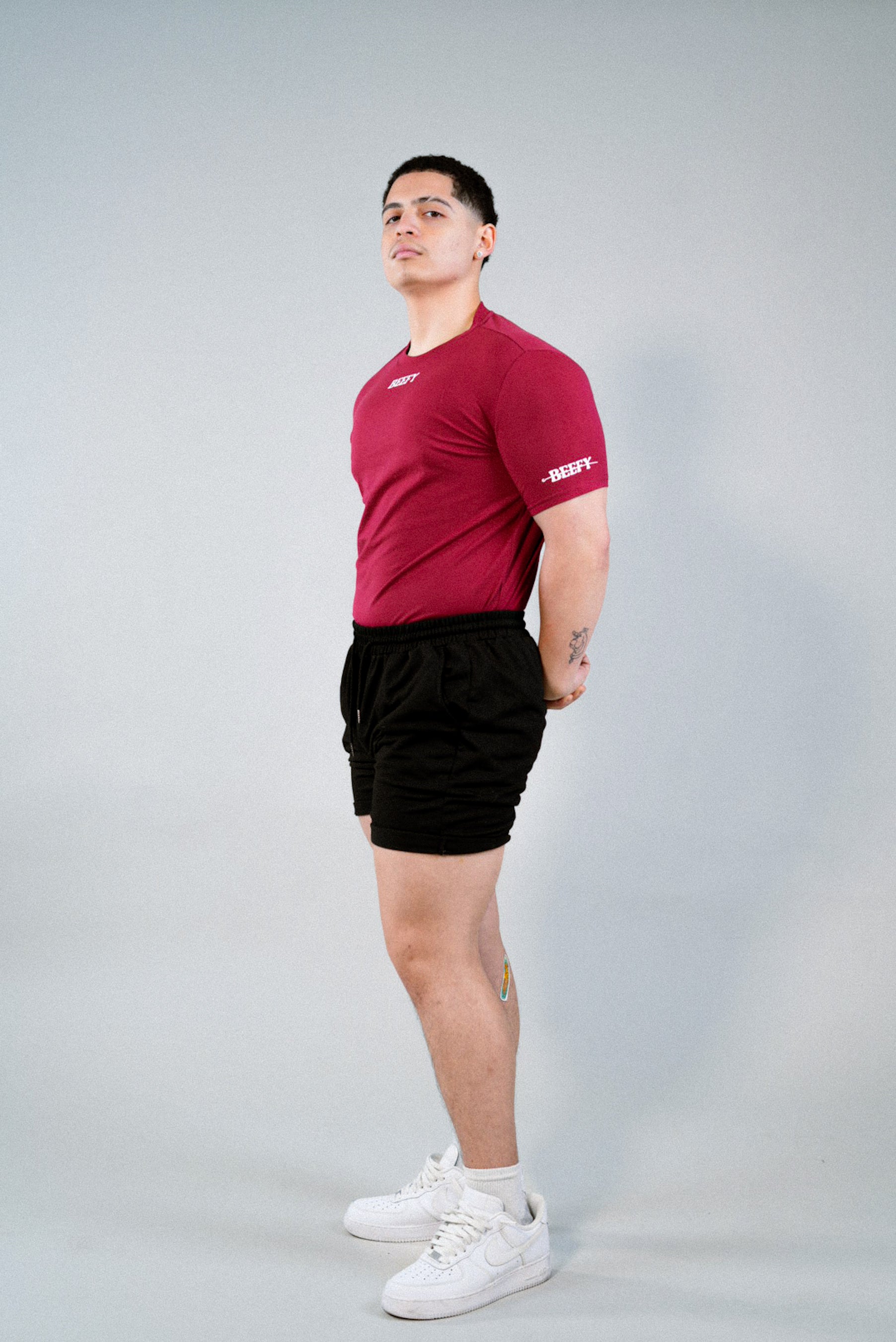 Core Competition Tee - Brick by Brick Red