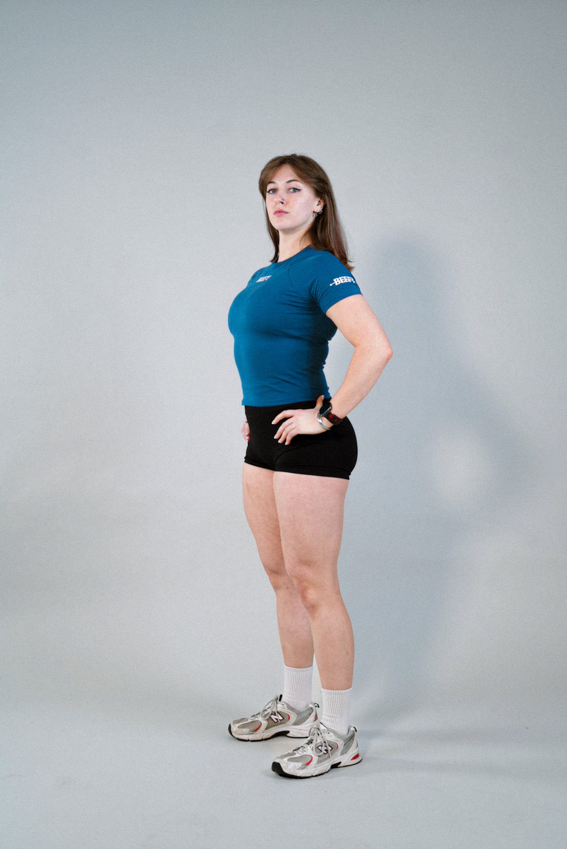 Core Competition Crop - Regal Blue