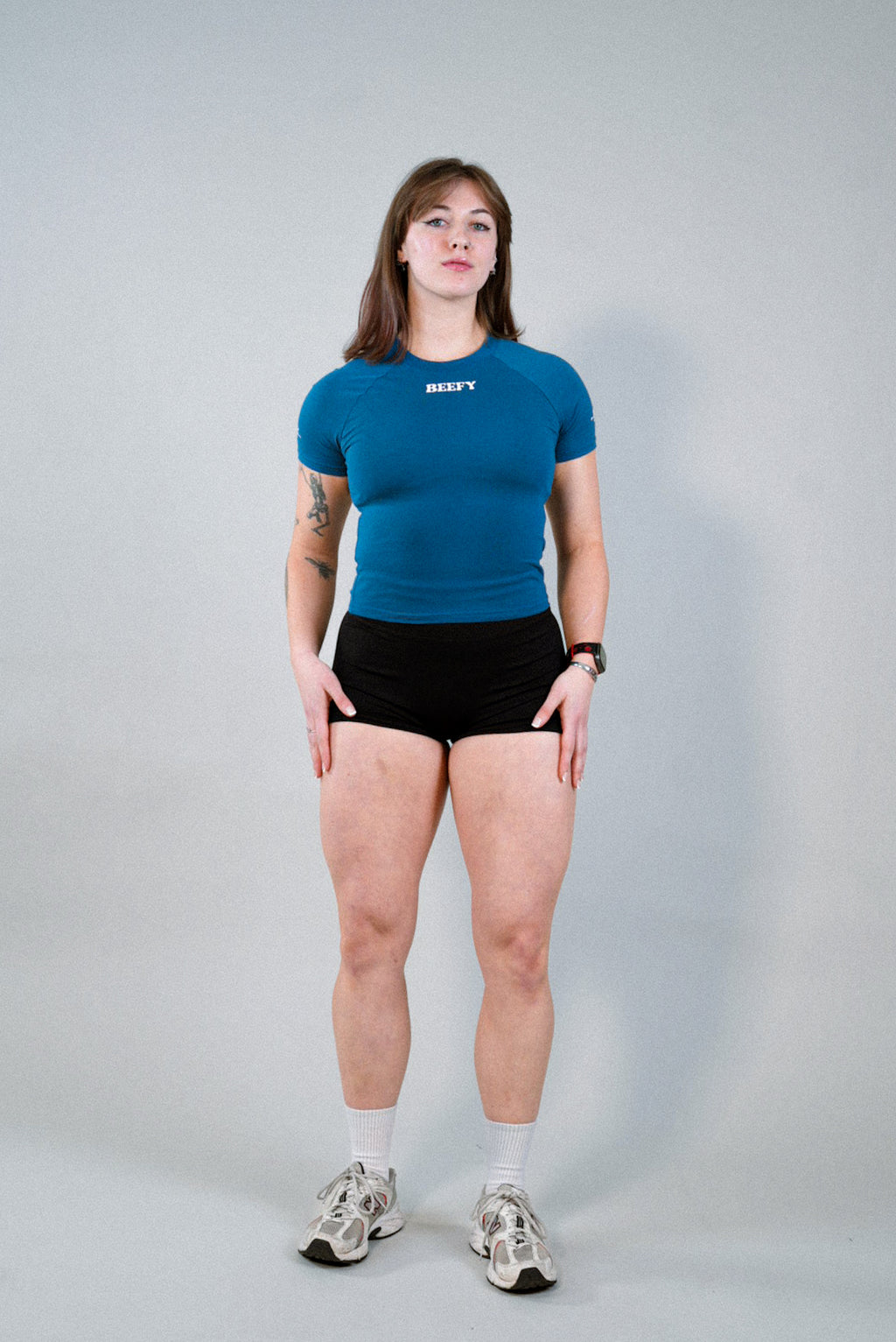 Core Competition Crop - Regal Blue