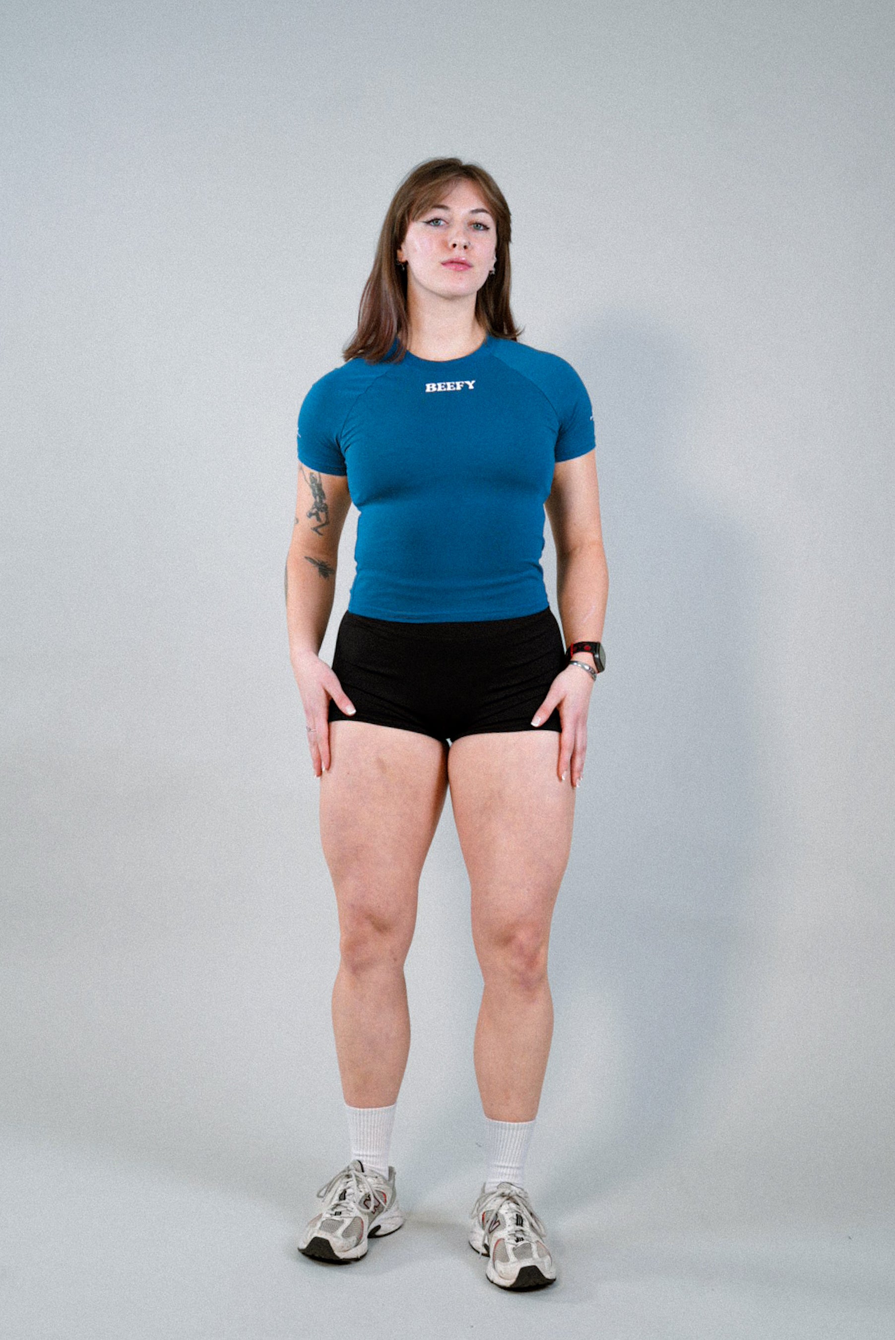 Core Competition Crop - Regal Blue