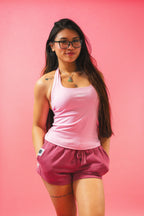 DESSERT Strawberries & Cream Halter Top