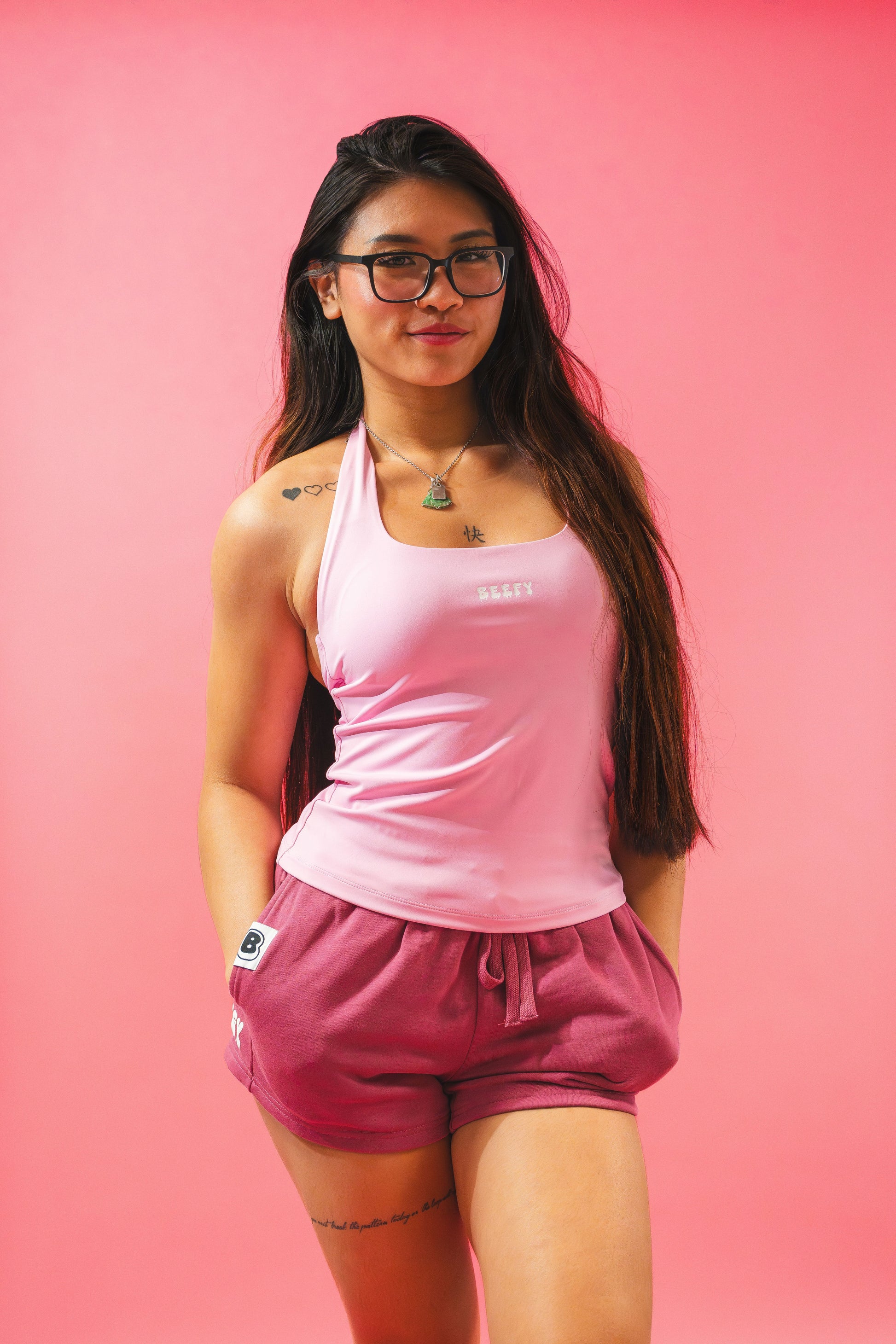 DESSERT Strawberries & Cream Halter Top