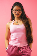 DESSERT Strawberries & Cream Halter Top