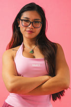 DESSERT Strawberries & Cream Halter Top