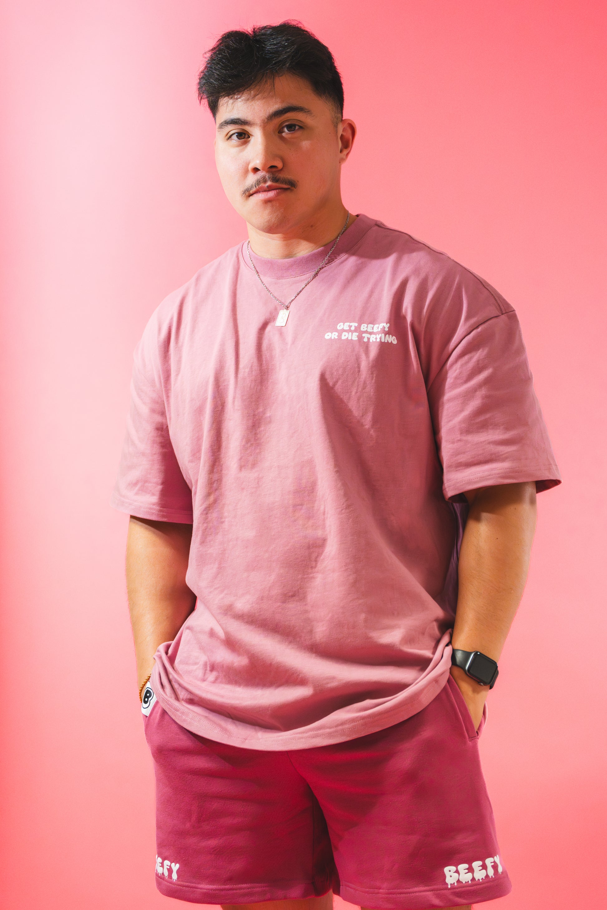DESSERT Raspberry Ripple Oversized T-Shirt