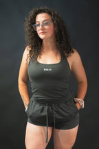 DESSERT Booty Shorts - Black Sesame