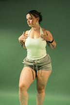 DESSERT Key Lime Halter Top