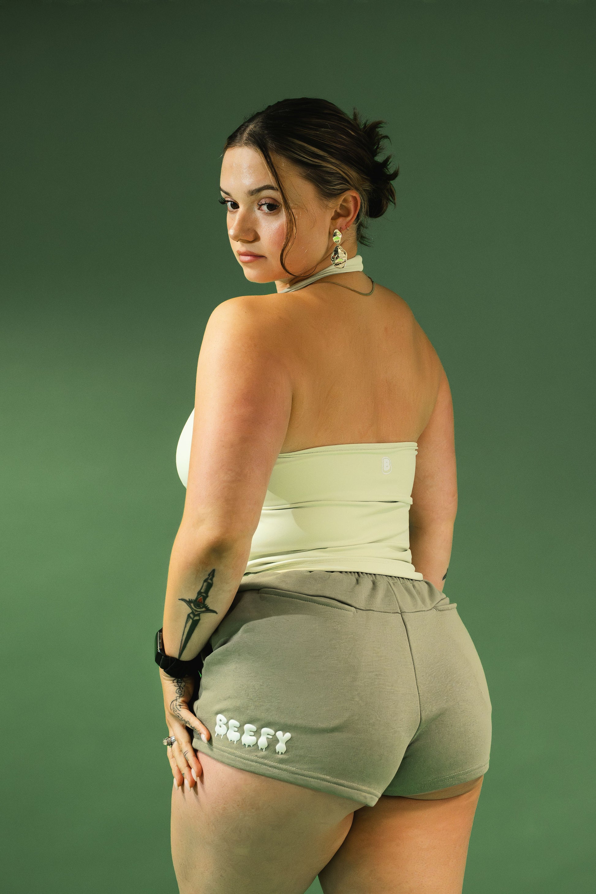 DESSERT Key Lime Halter Top
