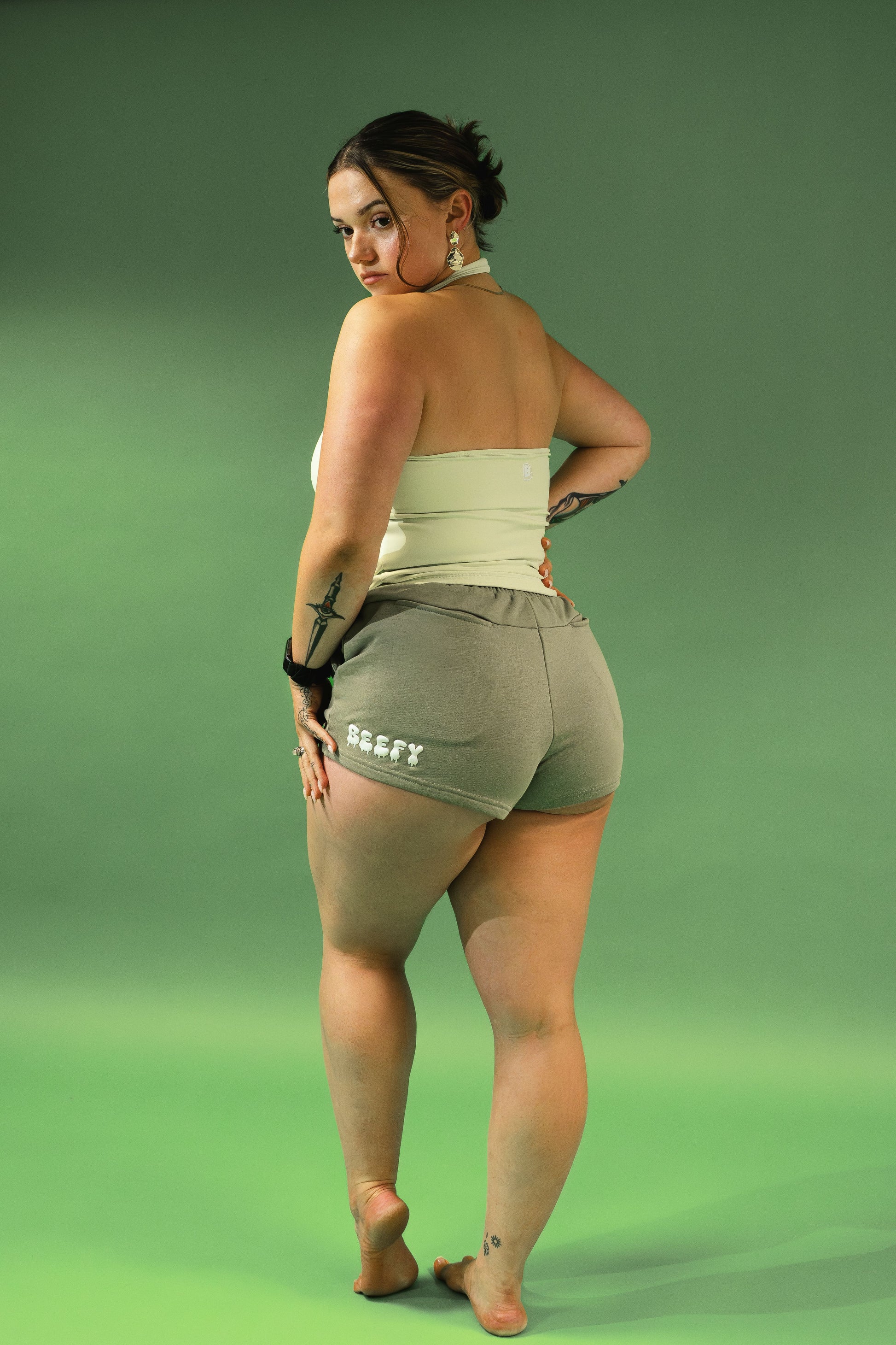 DESSERT Matcha Booty Shorts