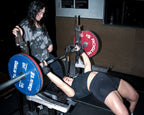 Powerlifting Competition Crop - Brick by Brick Black