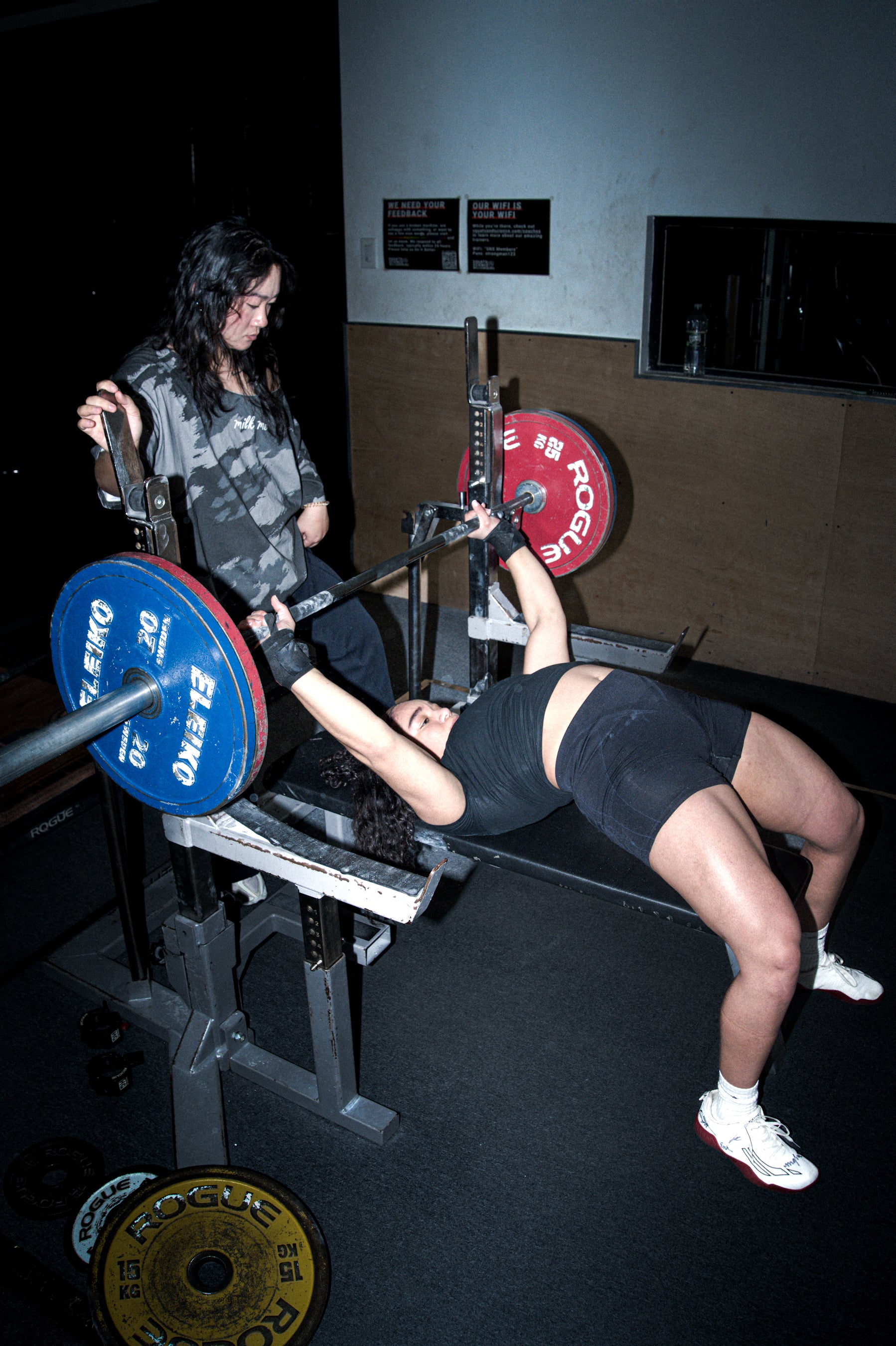 Core Competition Crop - Brick by Brick Black