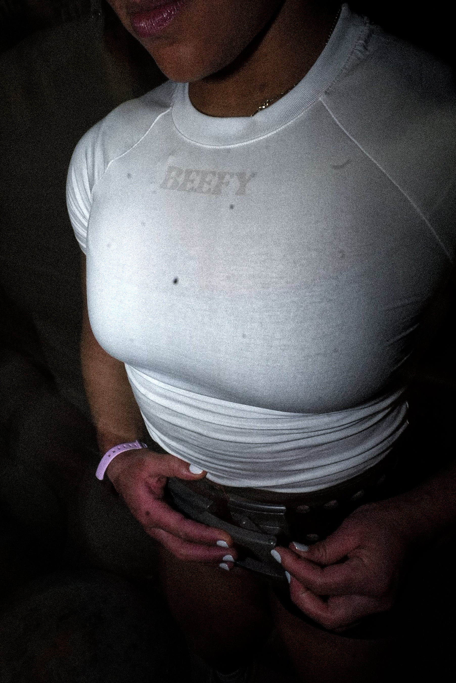 Core Competition Crop - Regal White