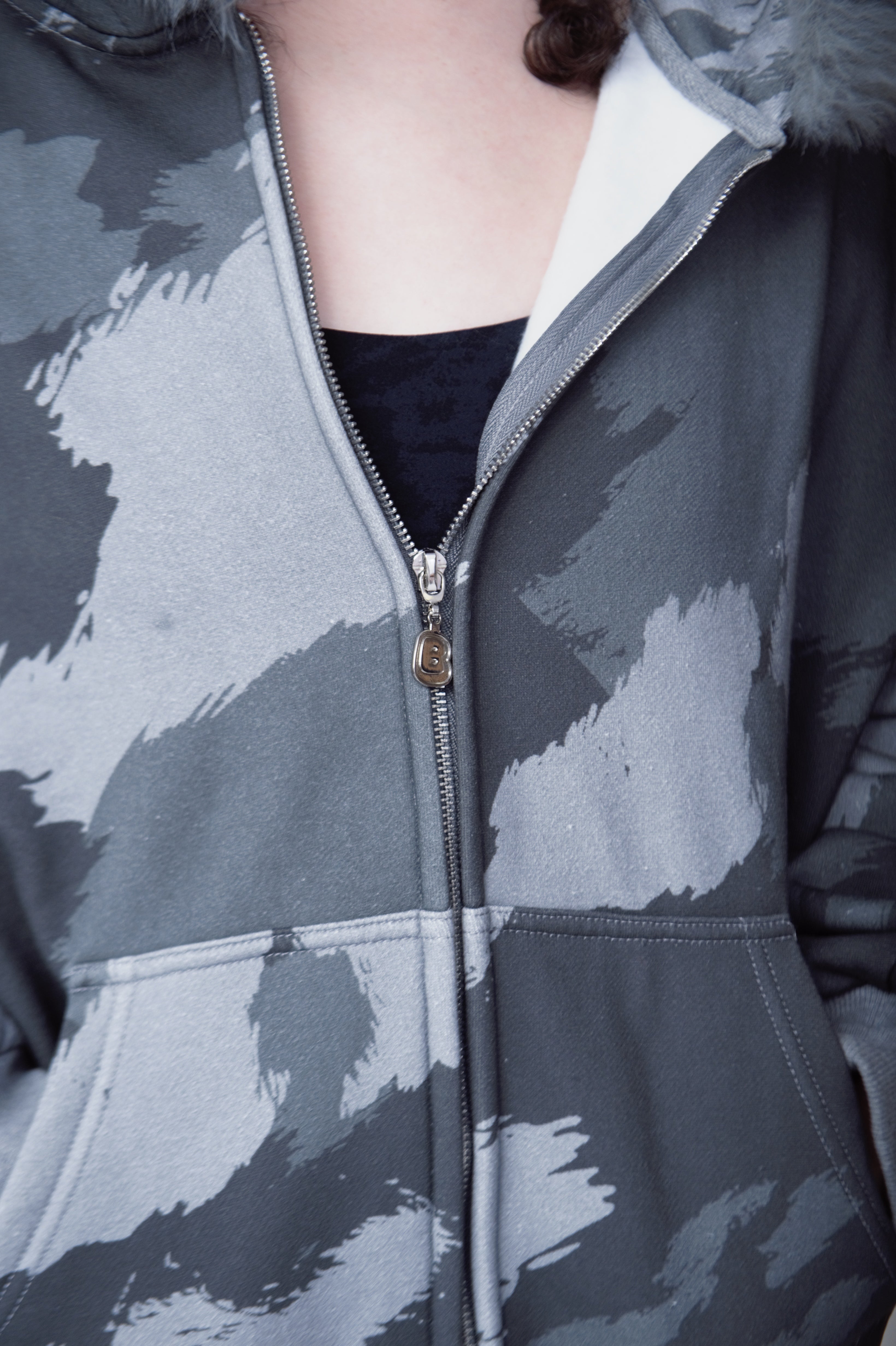 BEEF'D UP Zip-Up - Black