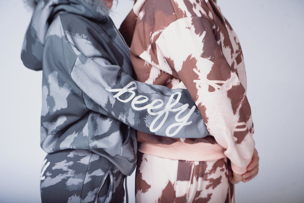 BEEF'D UP Zip-Up - Brown