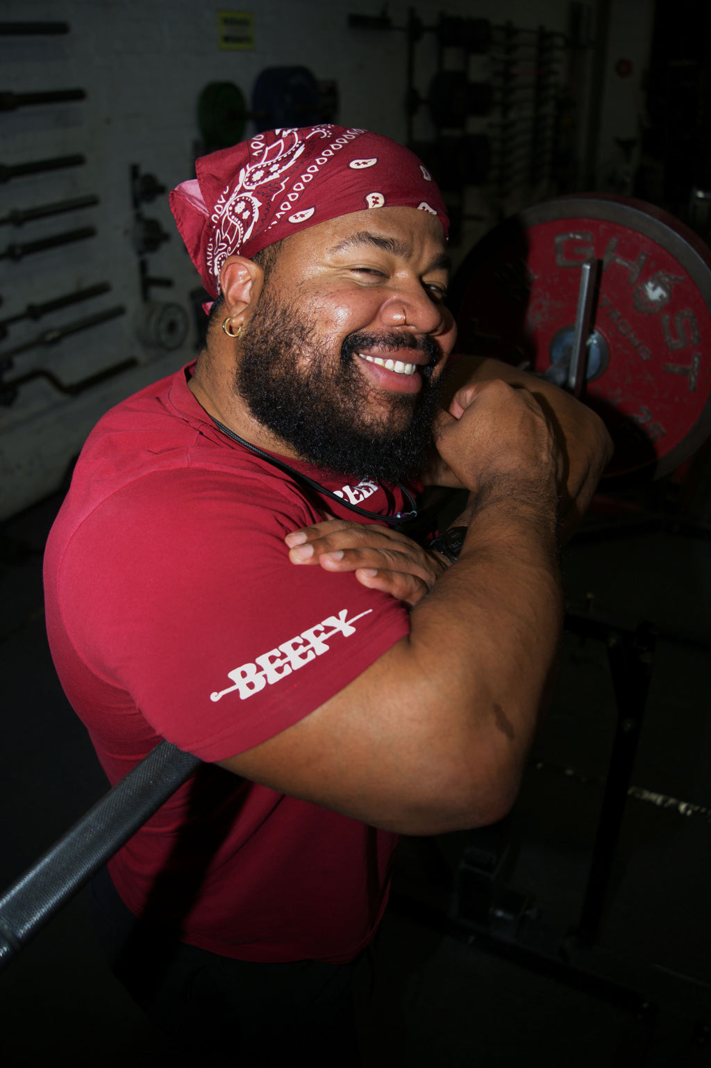 Core Competition Tee - Brick by Brick Red