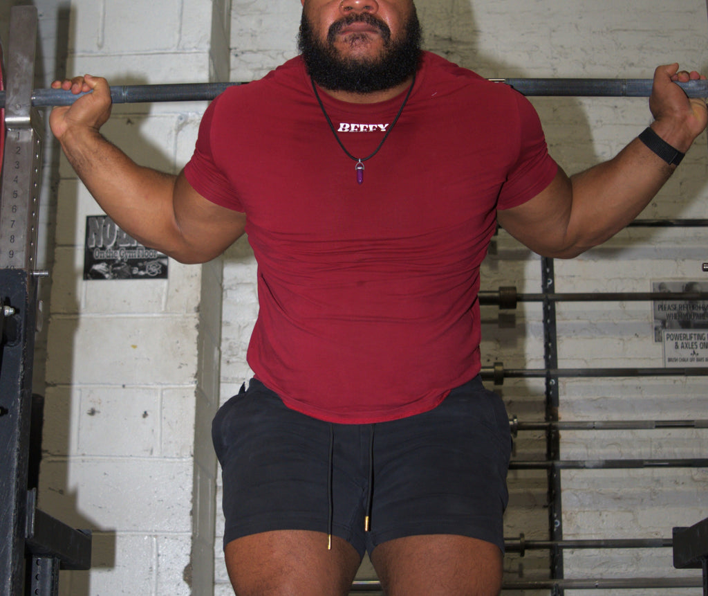 Core Competition Tee - Brick by Brick Red