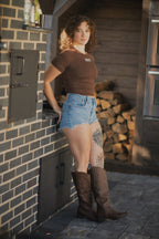 BBQ Brown Medium Rare Top