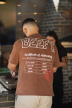 BBQ Brown Oversized Tee