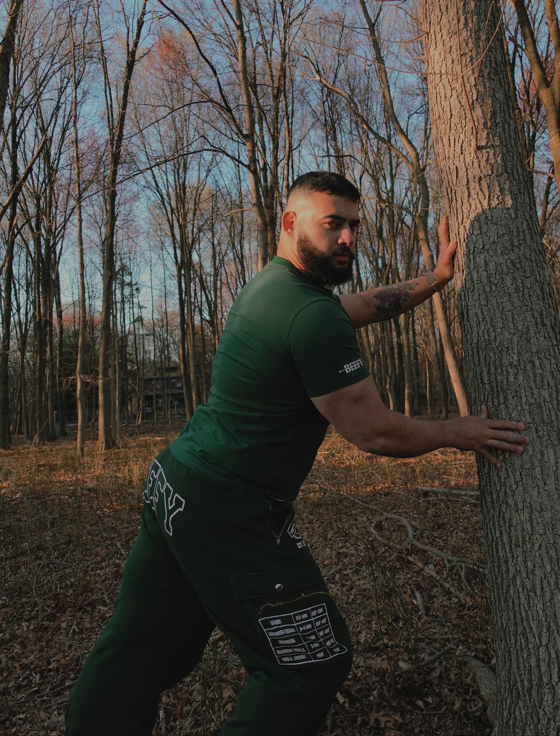 420 Green Comp Tee