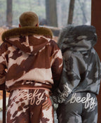 BEEF'D UP Zip-Up - Brown