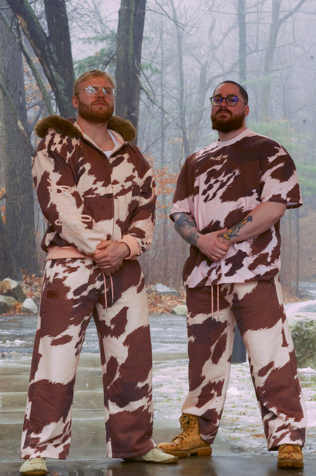 BEEF'D UP Zip-Up - Brown