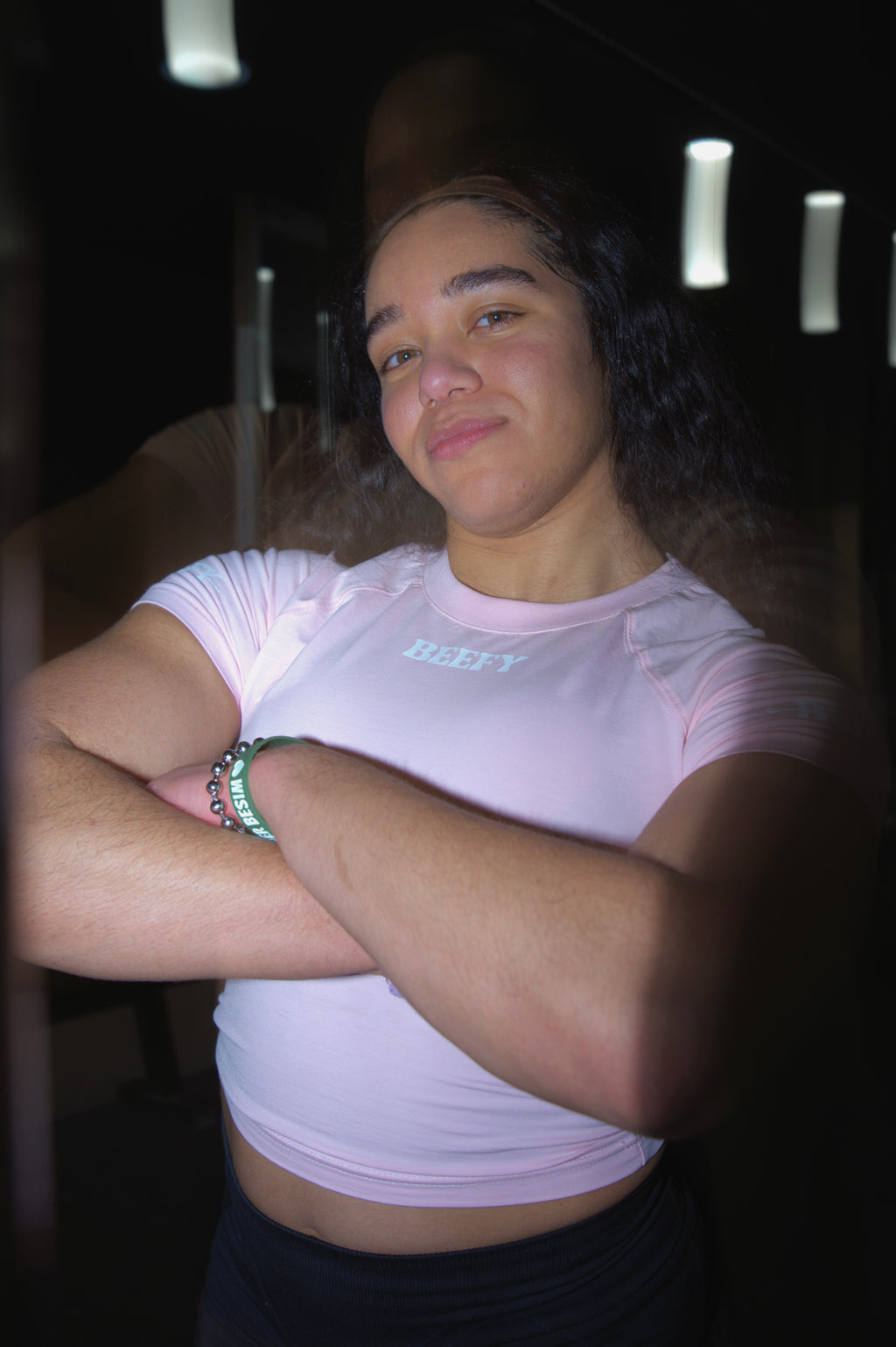 Core Competition Crop - DESSERT Pink