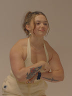 DESSERT Banana Cream Halter Top